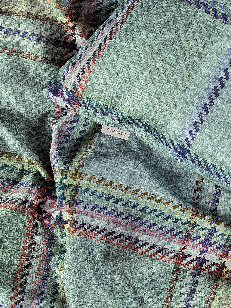 ESSENZA | Biancheria da letto in twill 70x90cm / 140x200cm MEAU Basil Green | Verde chiaro