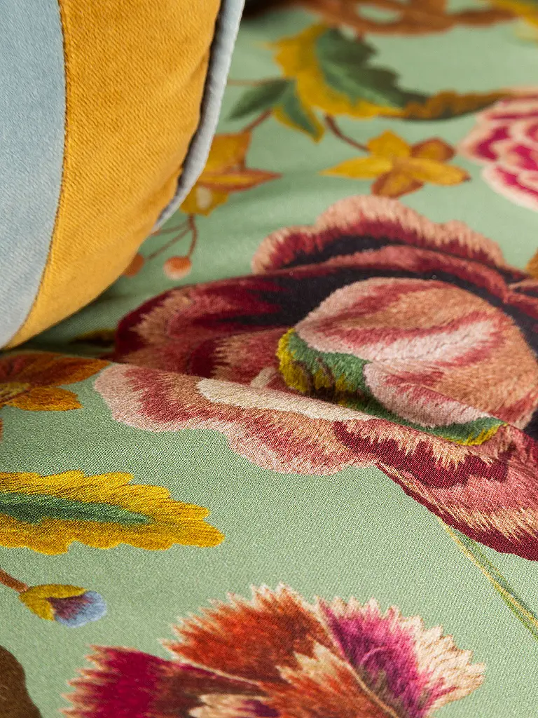 ESSENZA | Biancheria da letto in twill 70x90cm / 140x200cm ROSANELLA Basil Green |