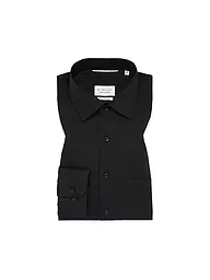 ETERNA | Camicia Comfort Fit | Nero