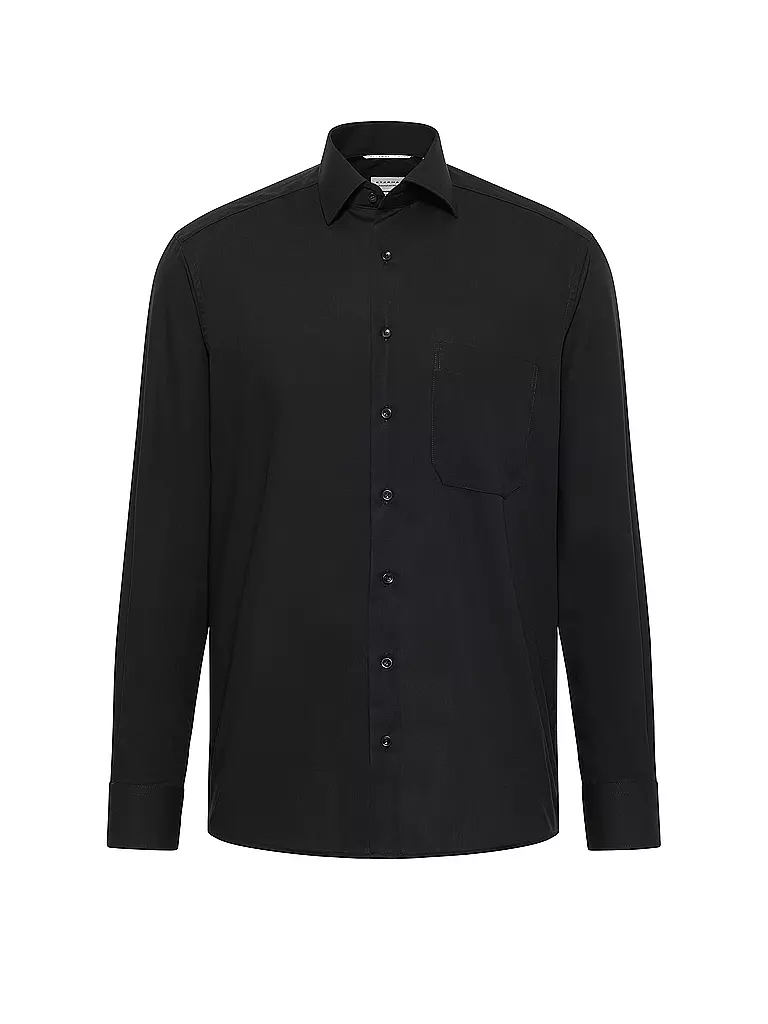 ETERNA | Camicia Comfort Fit | Nero