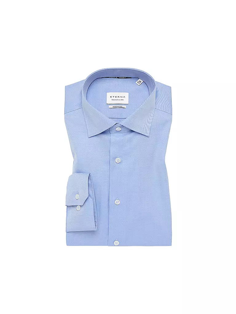 ETERNA | Camicia Modern Fit | Blu
