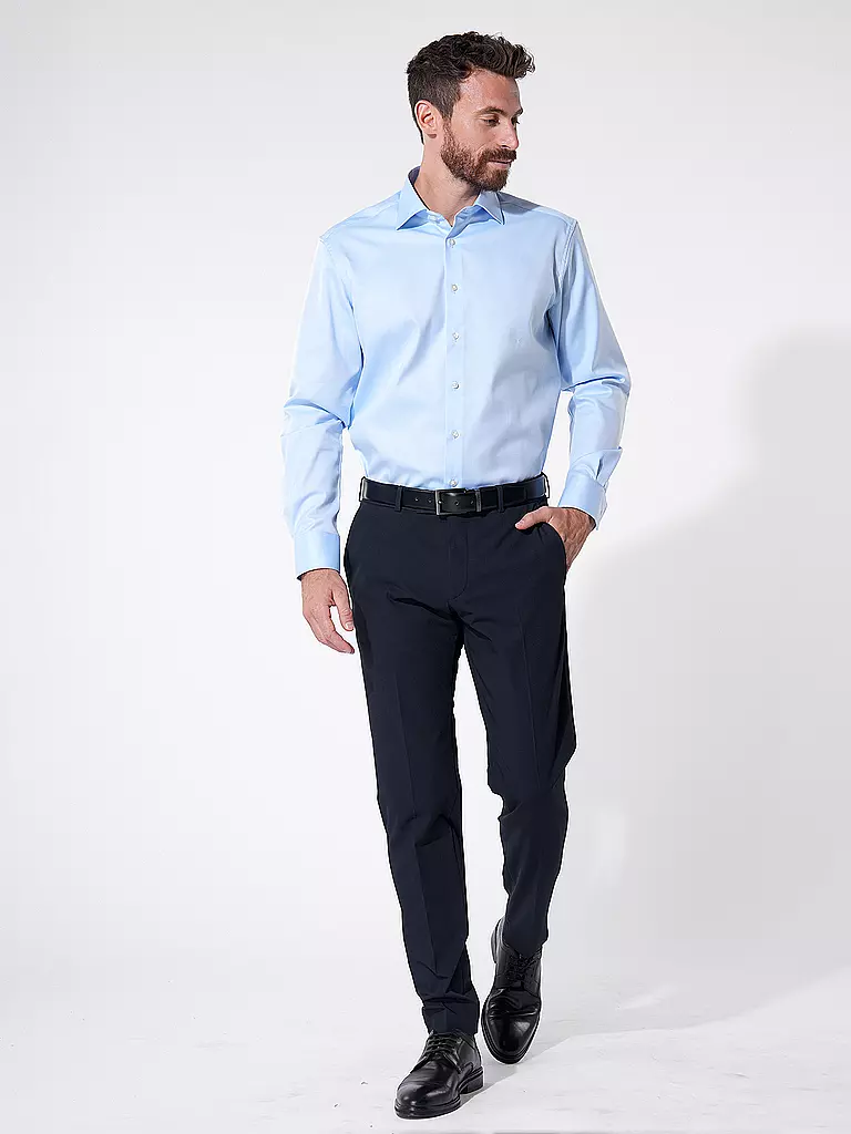 ETERNA | Camicia Modern Fit | Blu chiaro