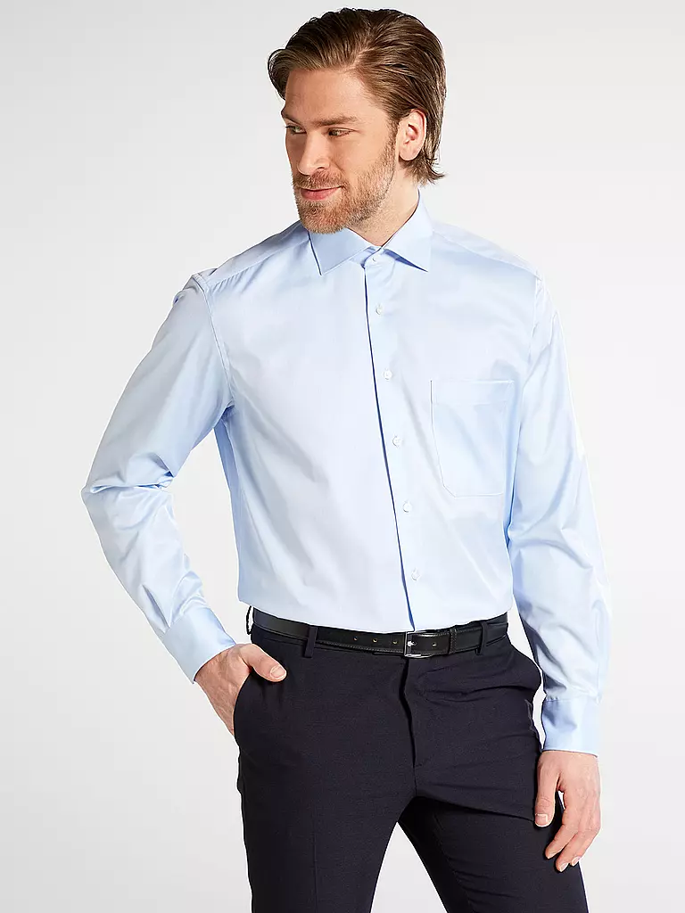 ETERNA | Hemd Comfort Fit  | Blu