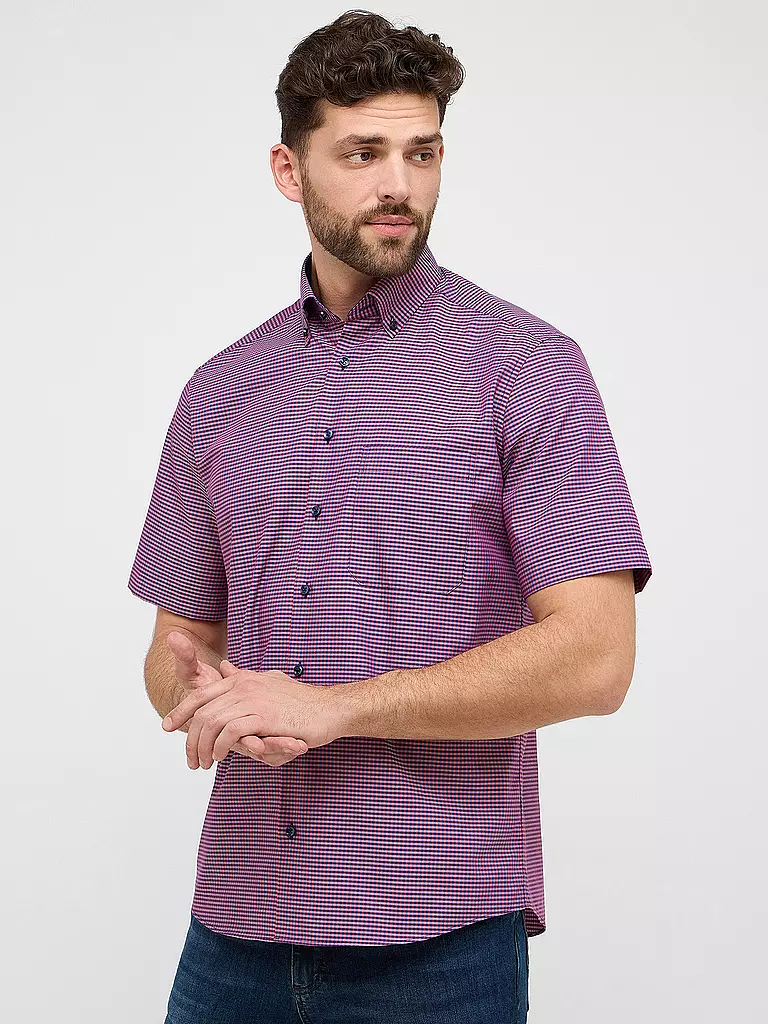 ETERNA | Hemd Comfort Fit  | Rosso