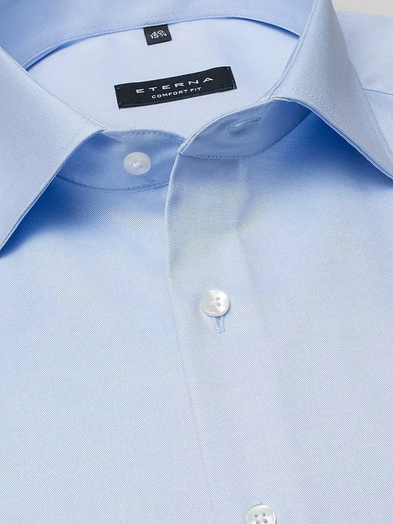 ETERNA | Hemd Comfort Fit  | Blu