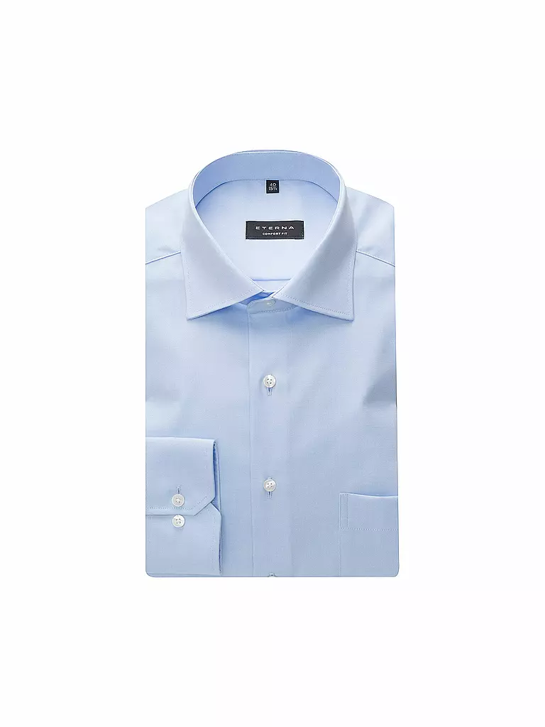 ETERNA | Hemd Comfort Fit  | Blu