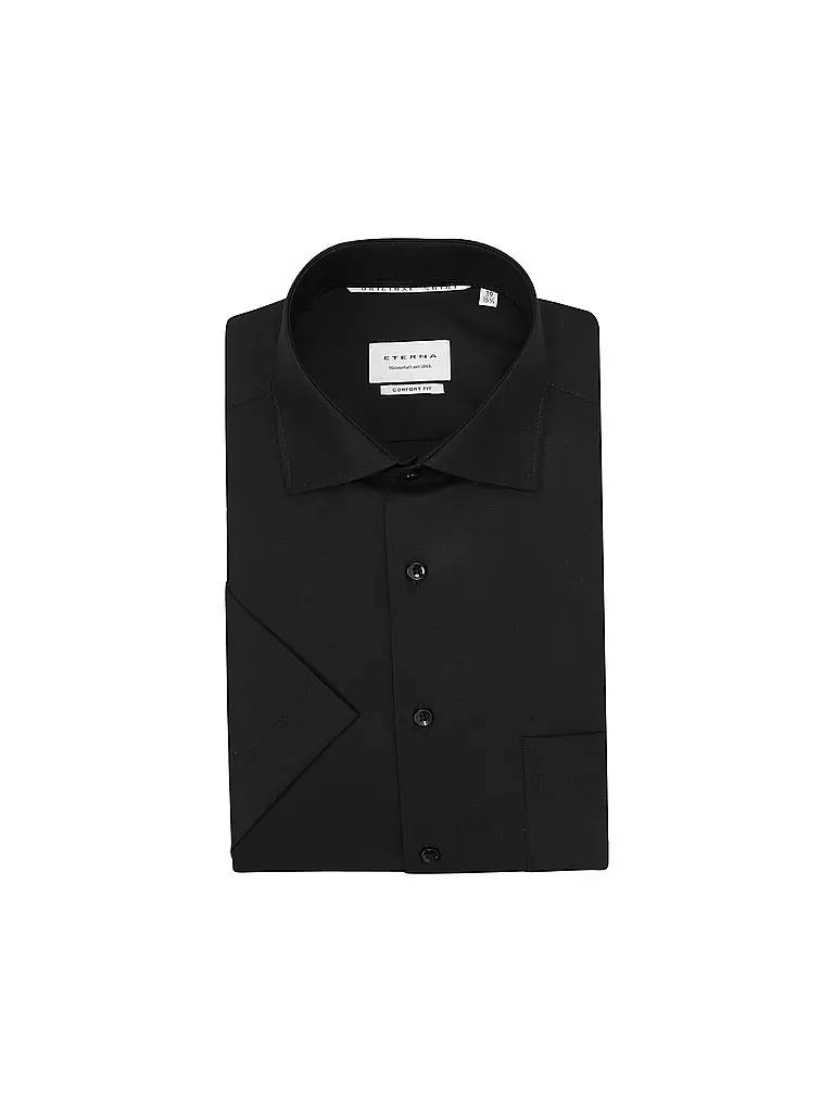 ETERNA | Hemd Comfort Fit | Nero