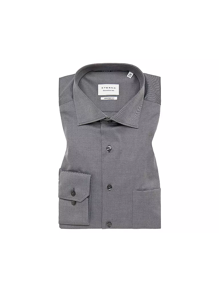 ETERNA | Hemd Comfort Fit | Grigio
