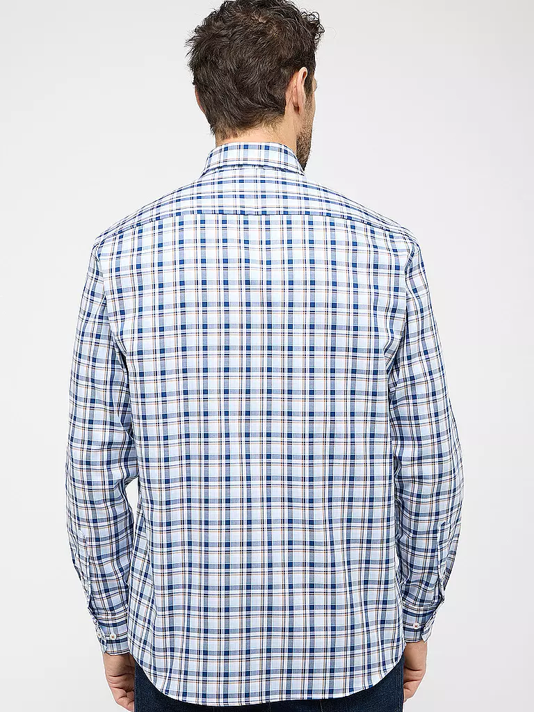 ETERNA | Hemd Comfort Fit | Blu
