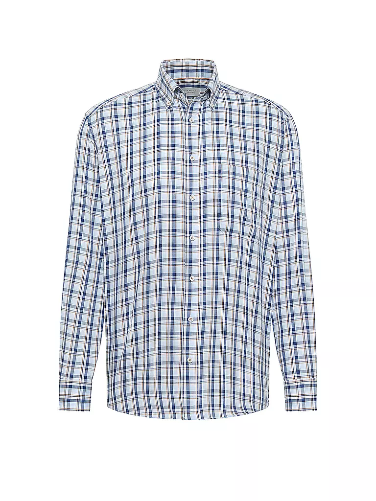 ETERNA | Hemd Comfort Fit | Blu