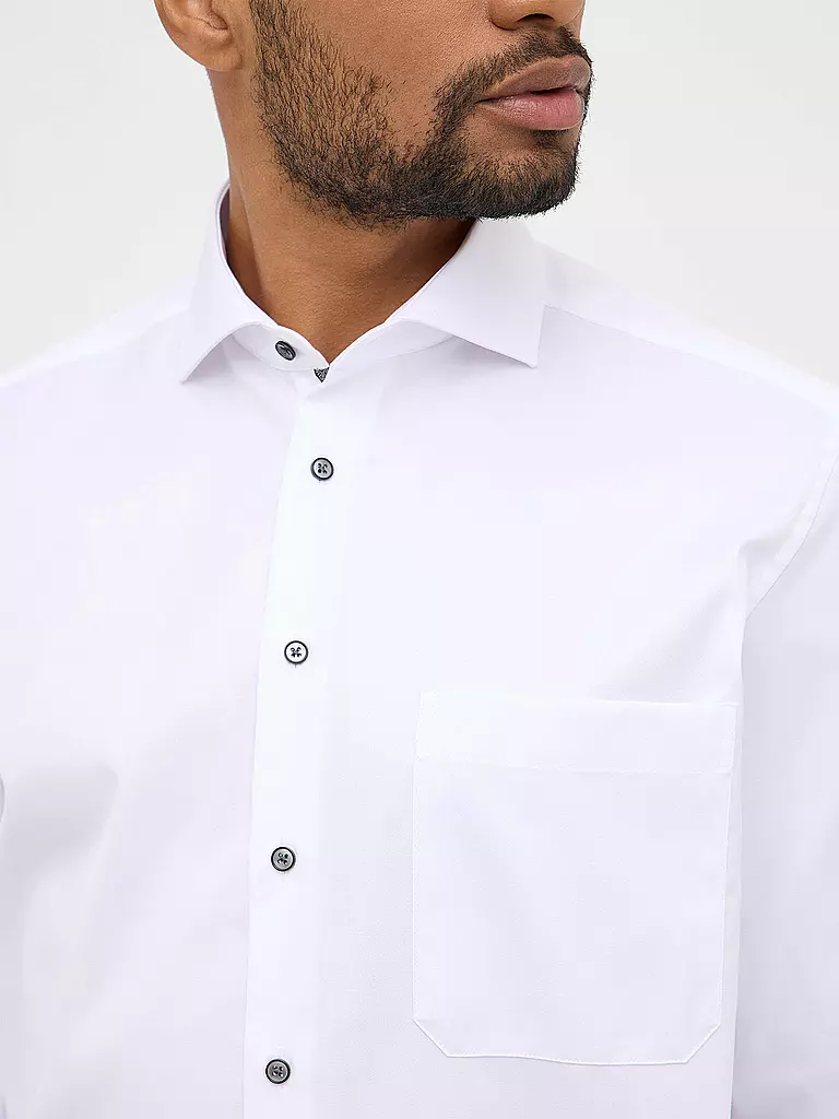 ETERNA | Hemd Comfort Fit | Bianco