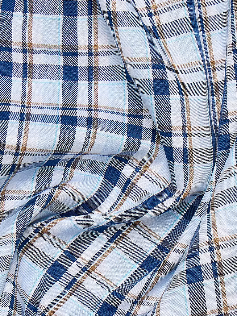 ETERNA | Hemd Comfort Fit | Blu