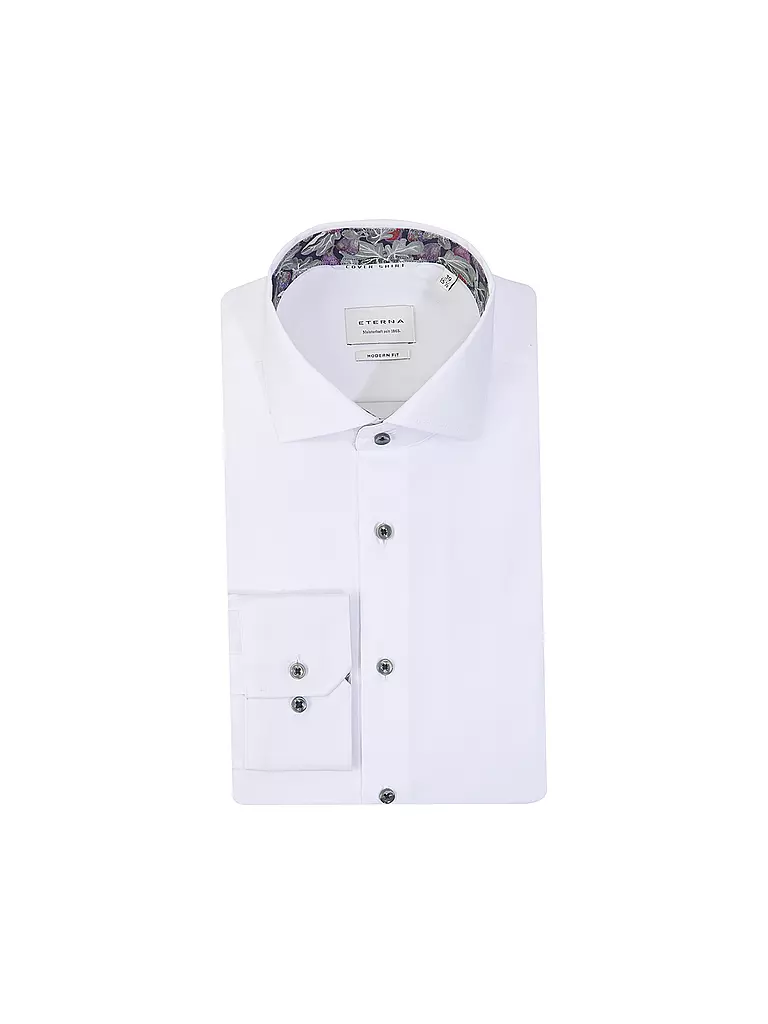 ETERNA | Hemd Modern Fit  | Bianco