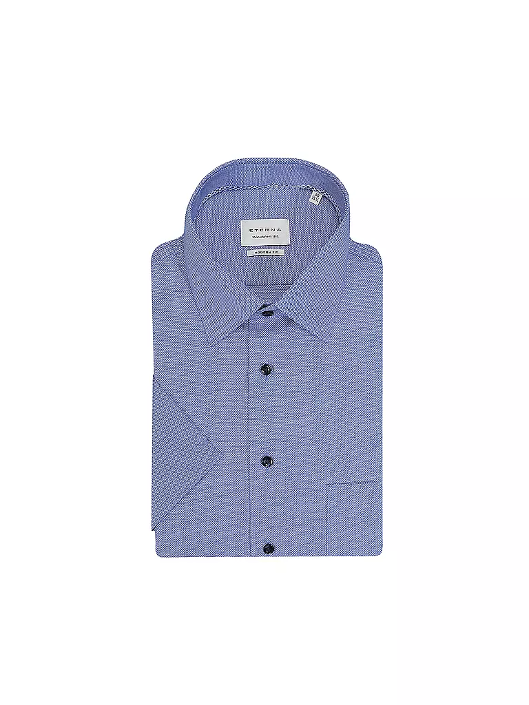 ETERNA | Hemd Modern Fit  | Blu