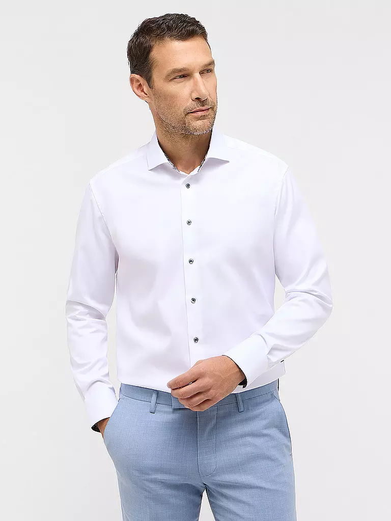 ETERNA | Hemd Modern Fit  | Bianco