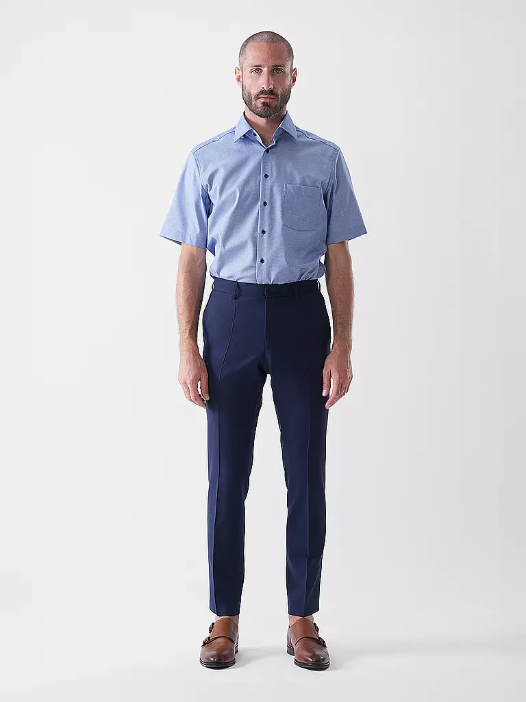 ETERNA | Hemd Modern Fit  | Blu