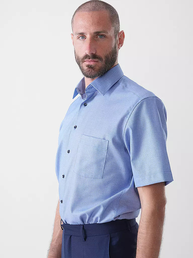 ETERNA | Hemd Modern Fit  | Blu