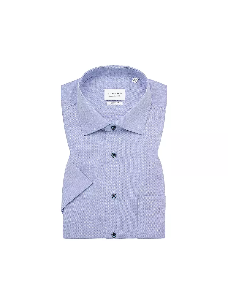 ETERNA | Hemd Modern Fit  | Blu