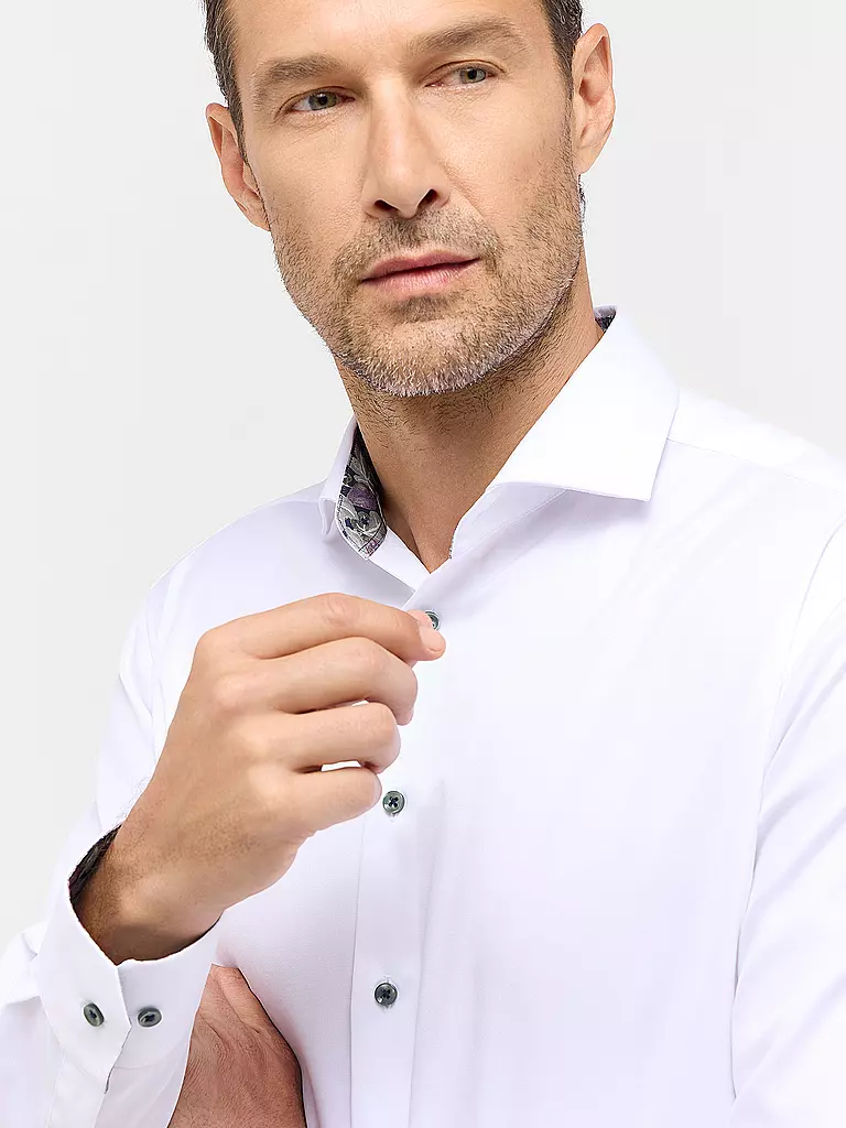 ETERNA | Hemd Modern Fit  | Bianco