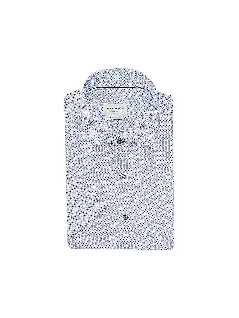 ETERNA | Hemd Modern Fit | Blu