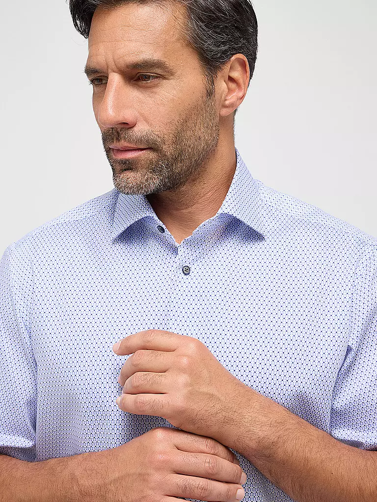 ETERNA | Hemd Modern Fit | Blu