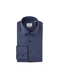 ETERNA | Hemd Regular Fit | Blu scuro