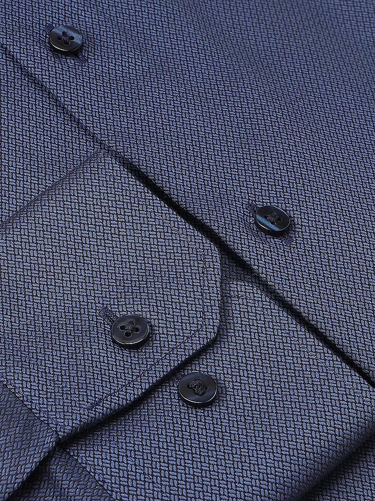 ETERNA | Hemd Regular Fit | Blu scuro
