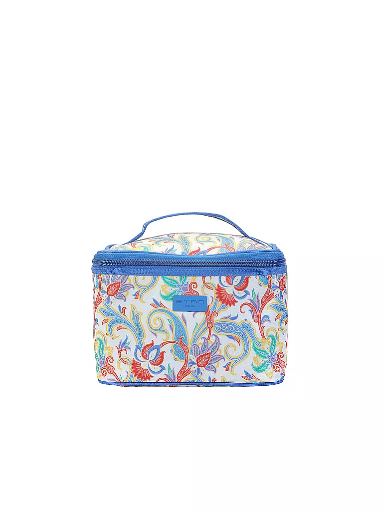 ETRO | Beauty Case - Borsa per cosmetici (33 Panna / Blu) | Crema