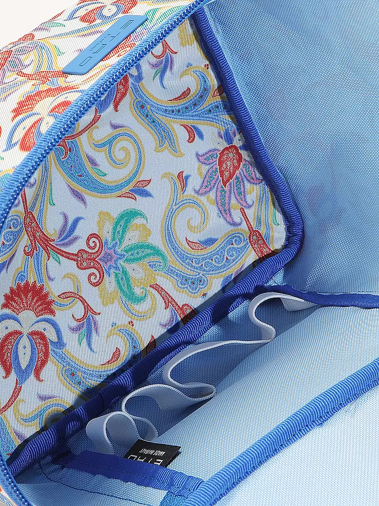 ETRO | Beauty Case - Borsa per cosmetici (33 Panna / Blu) | Crema