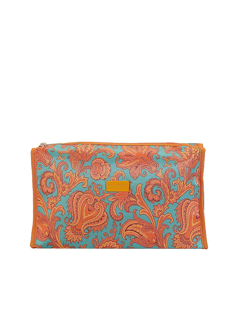 ETRO | Trousse da toilette (53 Turchese / Cammello) | Turchese
