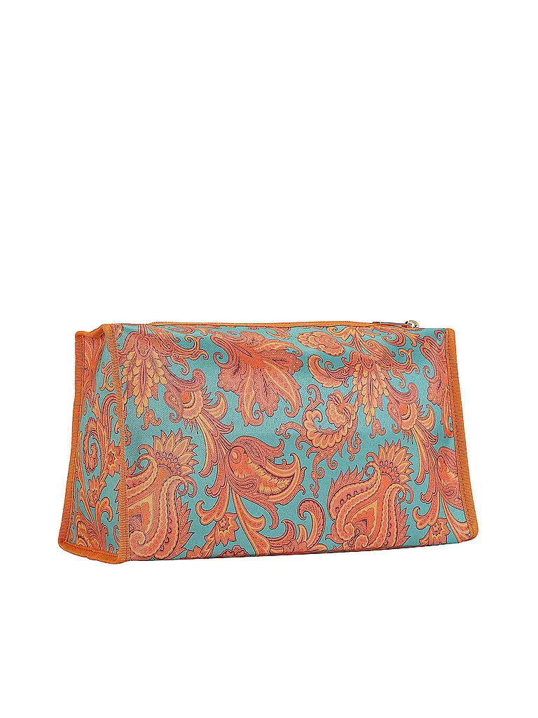 ETRO | Trousse da toilette (53 Turchese / Cammello) | Turchese