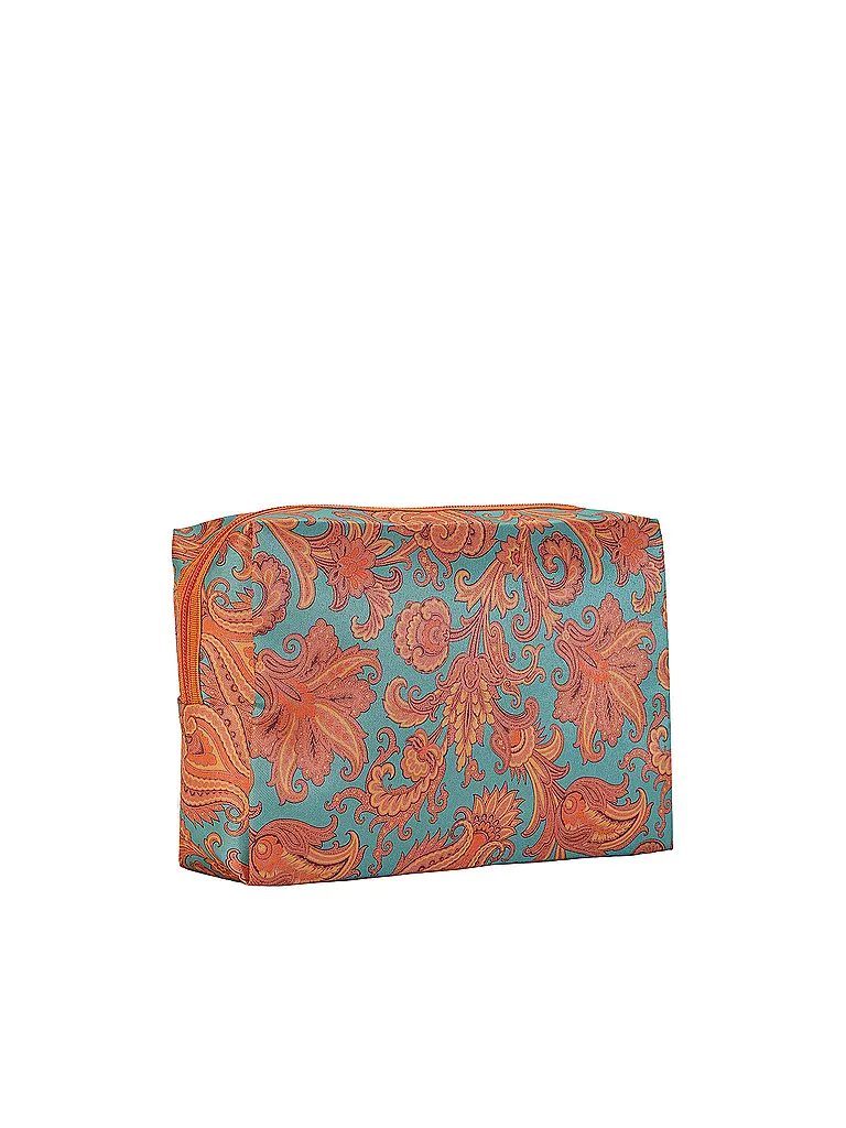 ETRO | Trousse da toilette (53 Turchese / Cammello) | Turchese