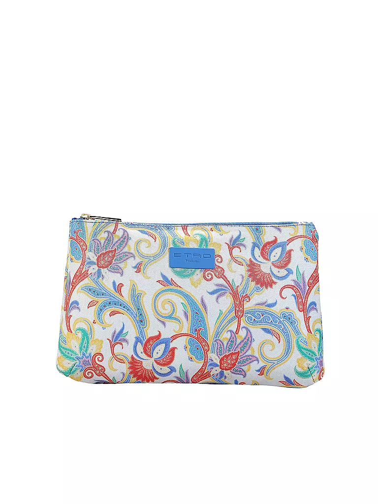 ETRO | Trousse per cosmetici (33 Panna / Blu) | Crema