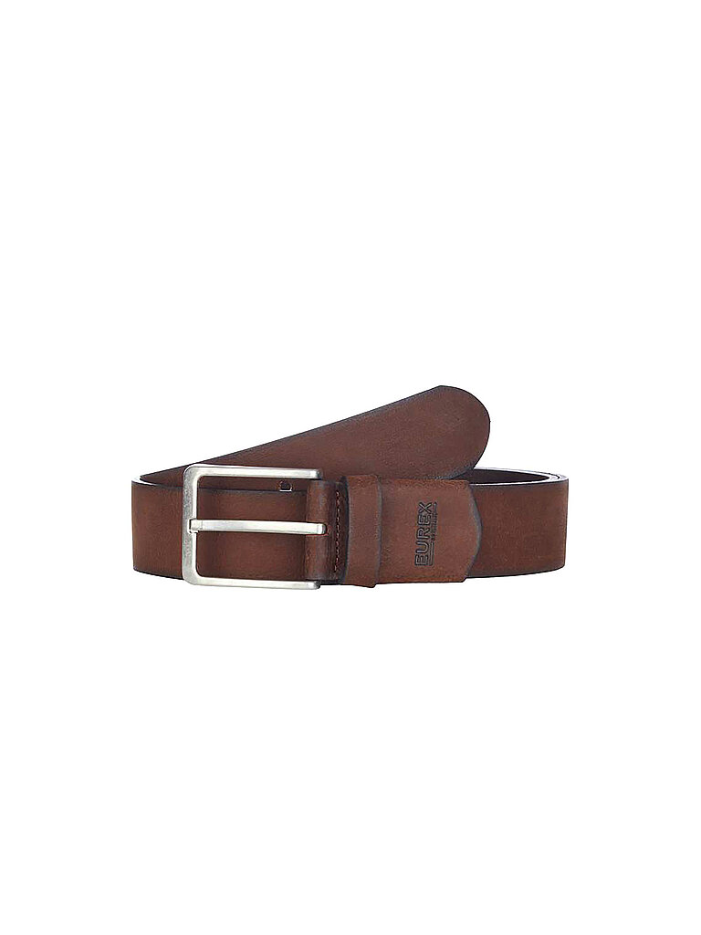 Cintura in pelle marrone 125
