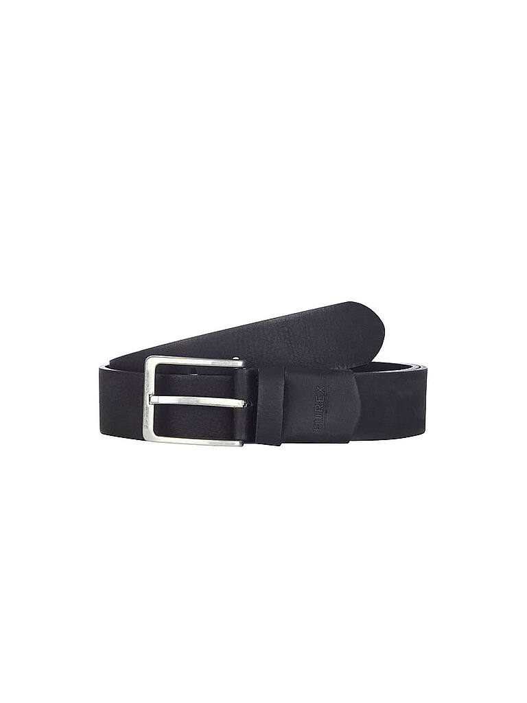 Eurex Cintura in pelle nero 95