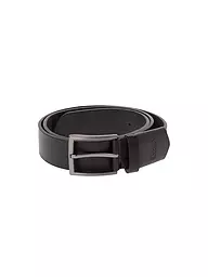 EUREX | Cintura in pelle | Nero