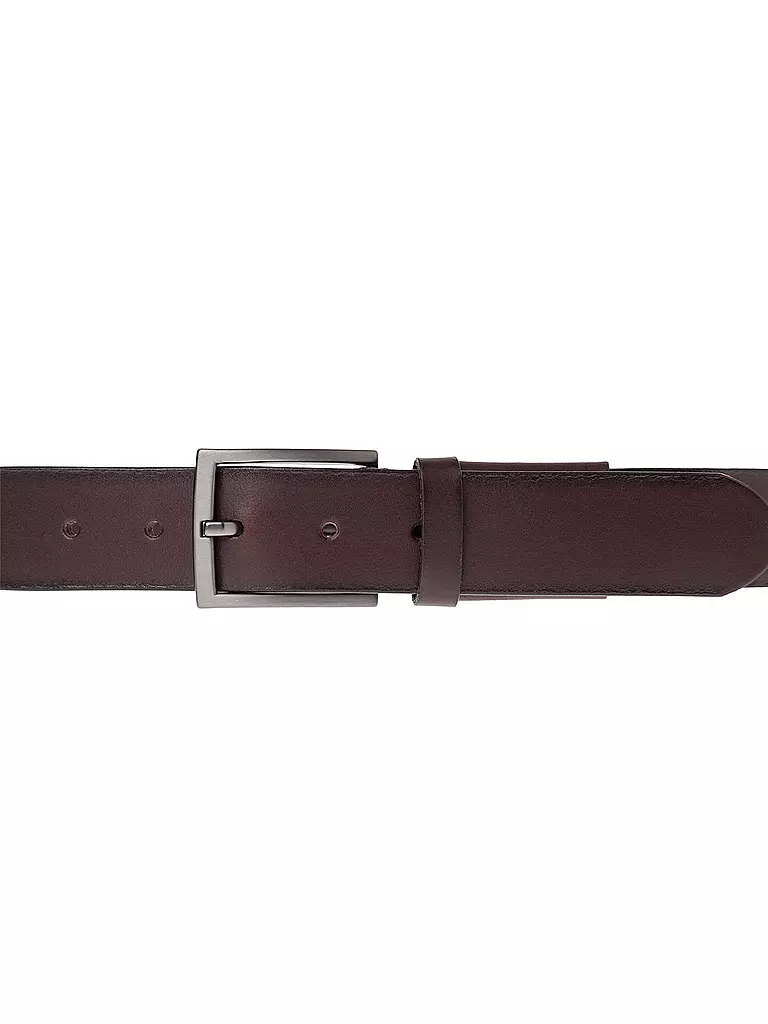 EUREX | Cintura in pelle | Marrone