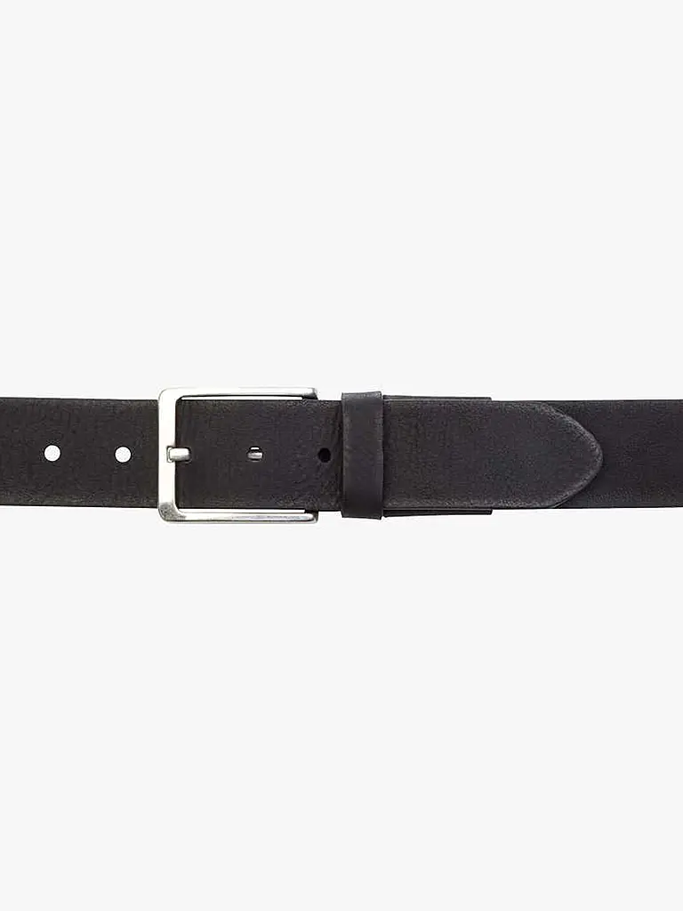 EUREX | Cintura in pelle | Nero