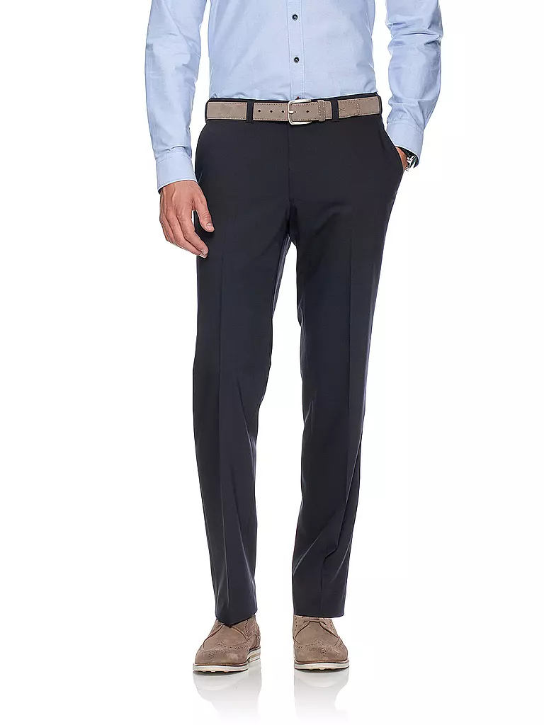 EUREX | Pantaloni di lana Jan 317 | Blu