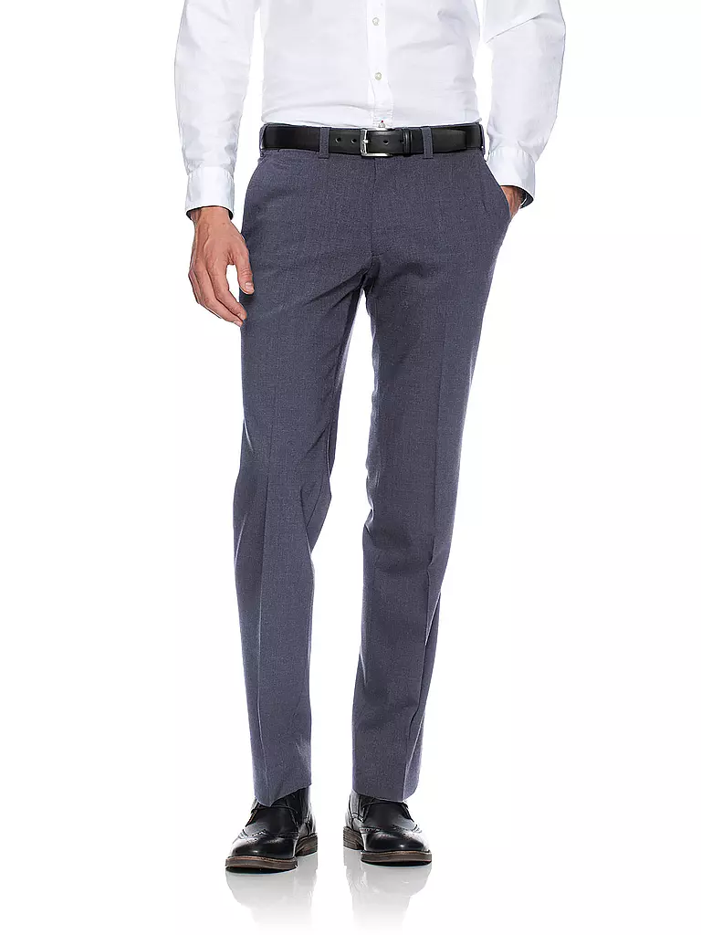 EUREX | Pantaloni di lana Jan 317 | Grigio