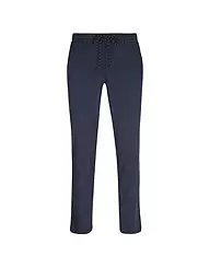 EUREX | Pantaloni di lino TILL | Blu scuro