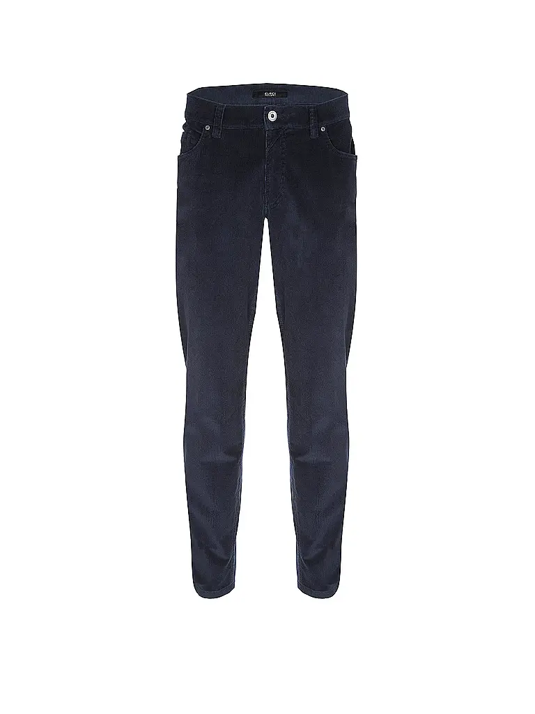 EUREX | Pantaloni di velluto a coste LUKE | Blu scuro