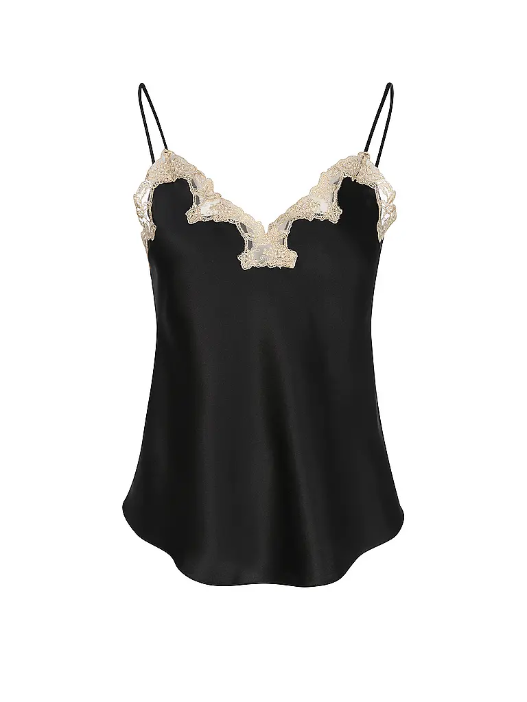 EVA BITZER | Seidentop | Nero