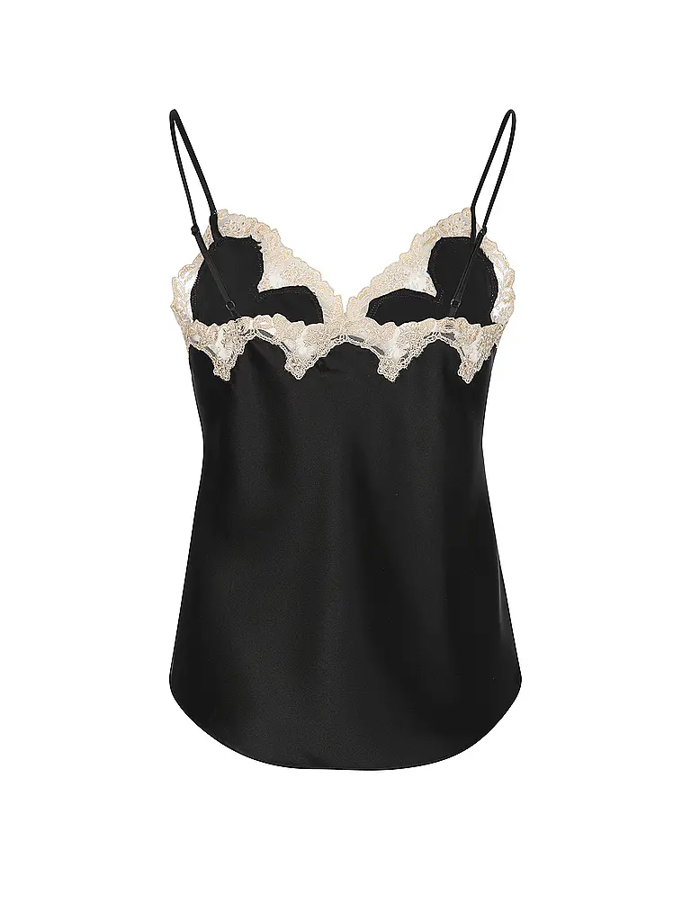 EVA BITZER | Seidentop | Nero