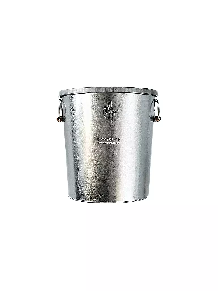EVERDURE BY HESTON BLUMENTHAL | Aschebehälter mit Deckel verzinkt | Argento
