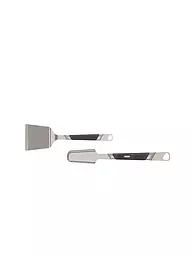 EVERDURE BY HESTON BLUMENTHAL | Set di posate da barbecue Premium, 2 pezzi, M, acciaio/opaco | Argento