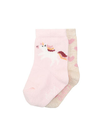 EWERS | Calzini da bambino confezione da 2 rosa/crema