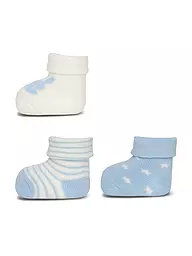 EWERS | Calzini da neonato, confezione da 3, azzurro | Blu