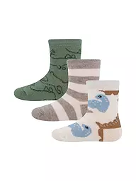 EWERS | Calzini da neonato, confezione da 3, bianco sporco | Crema