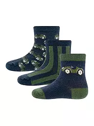 EWERS | Calzini da neonato, confezione da 3, blu navy | Blu scuro